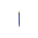 Variante bleu marine - Stylo bille personnalisable en aluminium recyclé avec logo - Alvar GRS