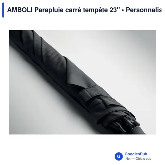 Parapluie tempête personnalisable AMBOLI avec logo - Image 11