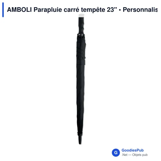 Parapluie tempête personnalisable AMBOLI avec logo - Image 9