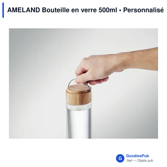 AMELAND Bouteille en verre 500ml - Image 4