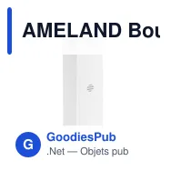 AMELAND Bouteille en verre 500ml - Miniature 5