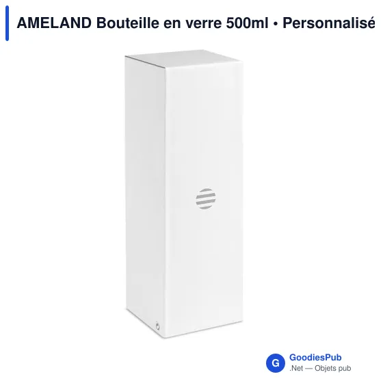 AMELAND Bouteille en verre 500ml - Image 5