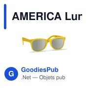AMERICA Lunettes de soleil protect. UV - Miniature 1