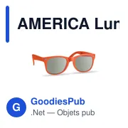 AMERICA Lunettes de soleil protect. UV - Miniature 5