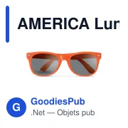 AMERICA Lunettes de soleil protect. UV - Miniature 6
