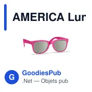 AMERICA Lunettes de soleil protect. UV - Miniature 7