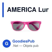AMERICA Lunettes de soleil protect. UV - Miniature 8