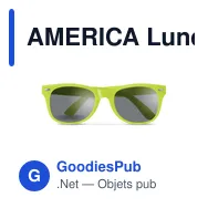 AMERICA Lunettes de soleil protect. UV - Miniature 10