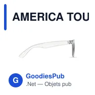 AMERICA TOUCH Lunettes de soleil miroir - Miniature 12