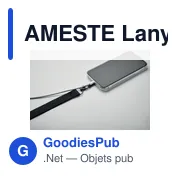 AMESTE Lanyard porte-téléphone - Miniature 4
