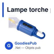 Lampe torche personnalisable Dalton avec logo - Miniature 11