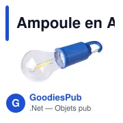Lampe torche personnalisable Dalton avec logo - Miniature 4