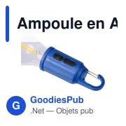 Lampe torche personnalisable Dalton avec logo - Miniature 5