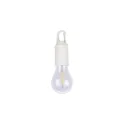 Variante blanc - Lampe torche personnalisable Dalton avec logo