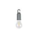 Variante gris - Lampe torche personnalisable Dalton avec logo