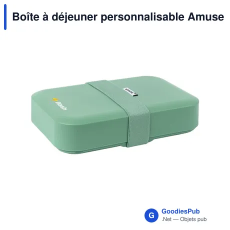 Boîte à déjeuner personnalisable Amuse Classic Lunchbox Large avec logo