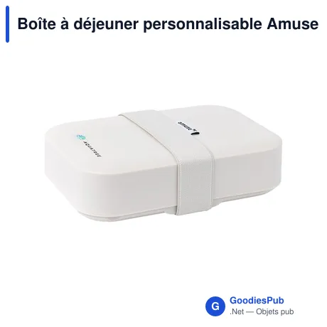 Boîte à déjeuner personnalisable Amuse Classic Lunchbox Medium avec logo