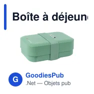 Boîte à déjeuner personnalisable Amuse Classic Lunchbox Medium avec logo - Miniature 4