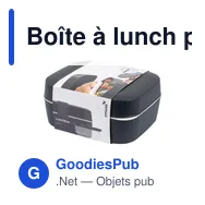 Boîte à lunch personnalisable Amuse Lunchbox 3-in-1 avec logo - Miniature 5
