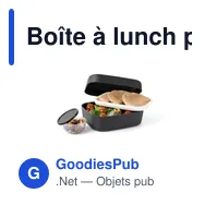 Boîte à lunch personnalisable Amuse Lunchbox 3-in-1 avec logo - Miniature 6