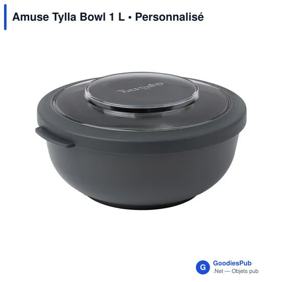 Bol réutilisable personnalisable Amuse Tylla 1 L avec logo - Image 9