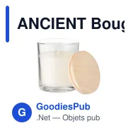 ANCIENT Bougie parfumée à la vanille - Miniature 2