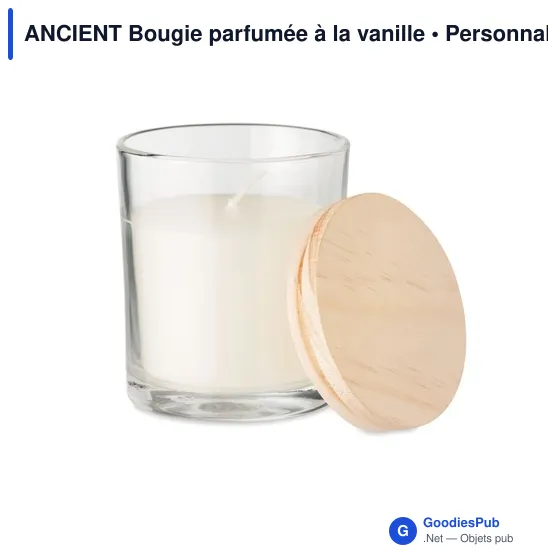 ANCIENT Bougie parfumée à la vanille - Image 2