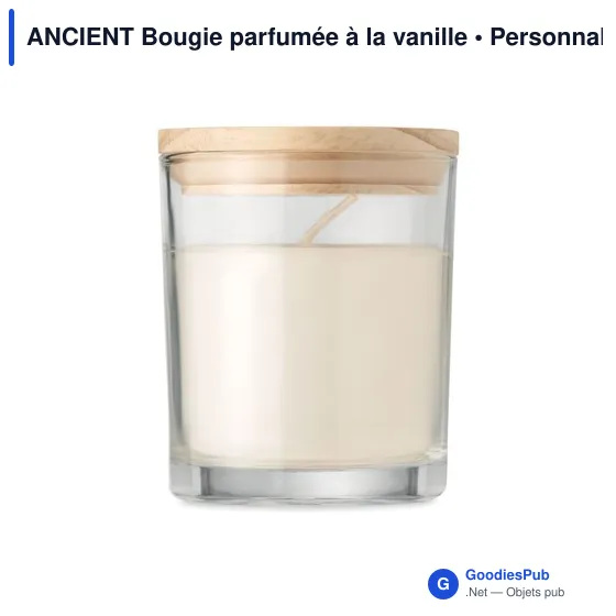 ANCIENT Bougie parfumée à la vanille - Image 3