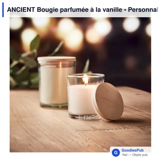 ANCIENT Bougie parfumée à la vanille - Image 4