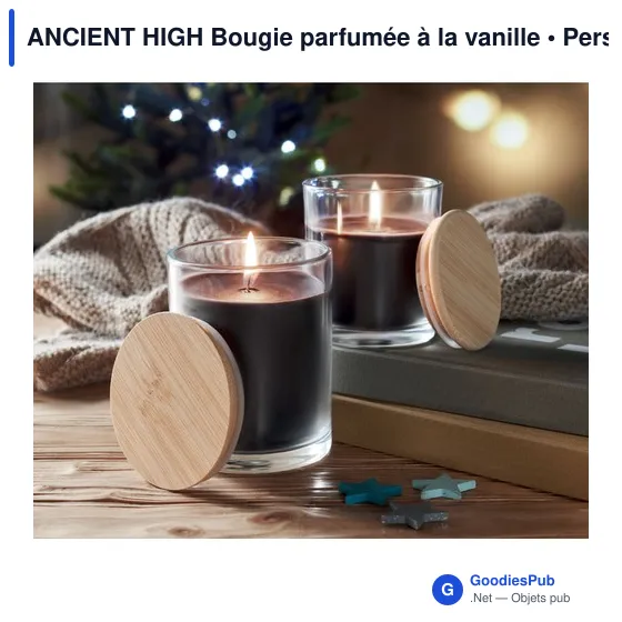 ANCIENT HIGH Bougie parfumée à la vanille - Image 11