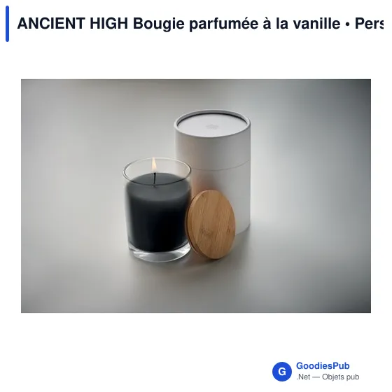 ANCIENT HIGH Bougie parfumée à la vanille - Image 12