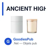ANCIENT HIGH Bougie parfumée à la vanille - Miniature 3