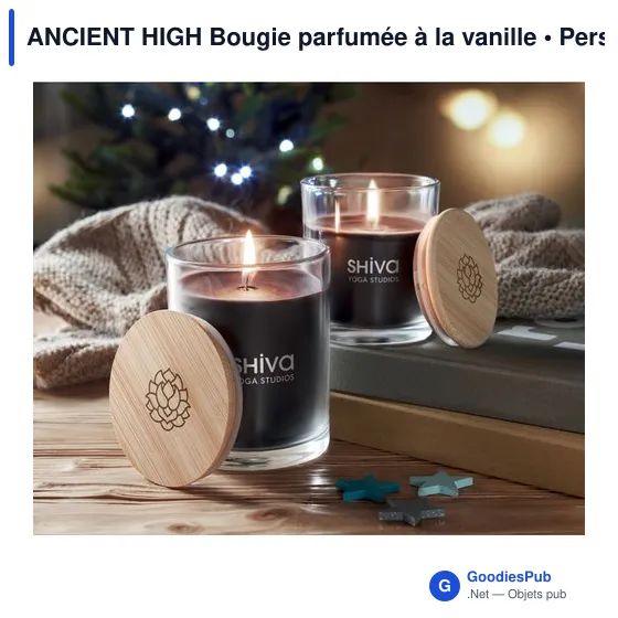 ANCIENT HIGH Bougie parfumée à la vanille - Image 10