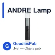 ANDRE Lampe torche 3 led - Miniature 2