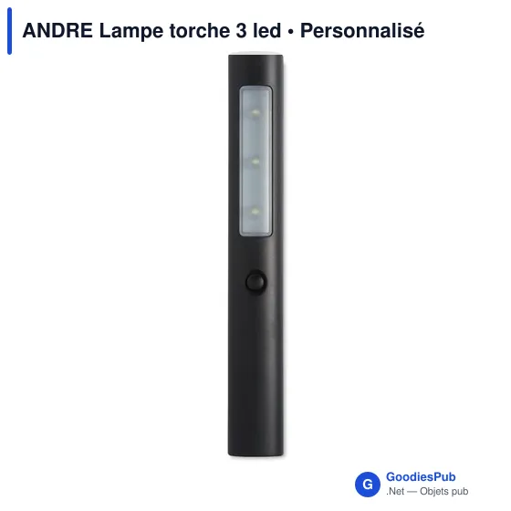 ANDRE Lampe torche 3 led - Image 2