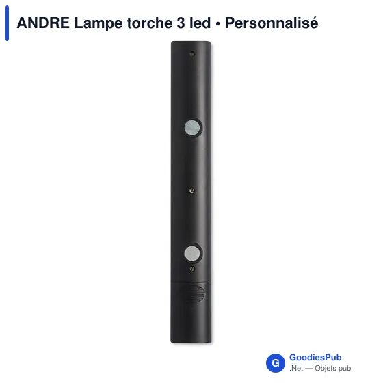 ANDRE Lampe torche 3 led - Image 3