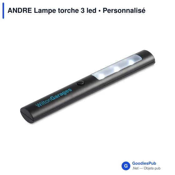 ANDRE Lampe torche 3 led - Image 4