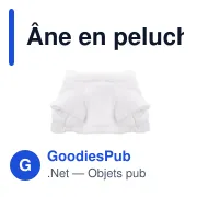 Peluche personnalisable Âne avec T-shirt pour logo | Boe - Miniature 8