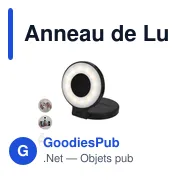 Anneau de Lumière Cenob - Miniature 1
