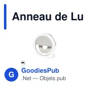 Anneau de Lumière Traxo - Miniature 1