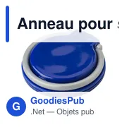 Anneau pour smartphone personnalisable avec logo - Brandy - Miniature 4