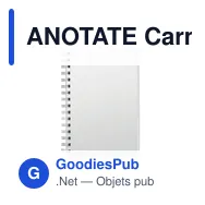 ANOTATE Carnet A5 à spirales en RPET - Miniature 10
