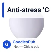 Anti-stress 'Cœur' personnalisable avec logo - Sia - Miniature 1
