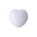 Variante blanc - Anti-stress 'Cœur' personnalisable avec logo - Sia