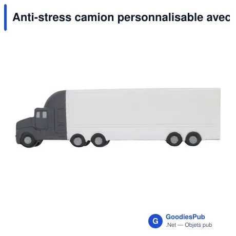 Anti-stress camion personnalisable avec logo - Irene