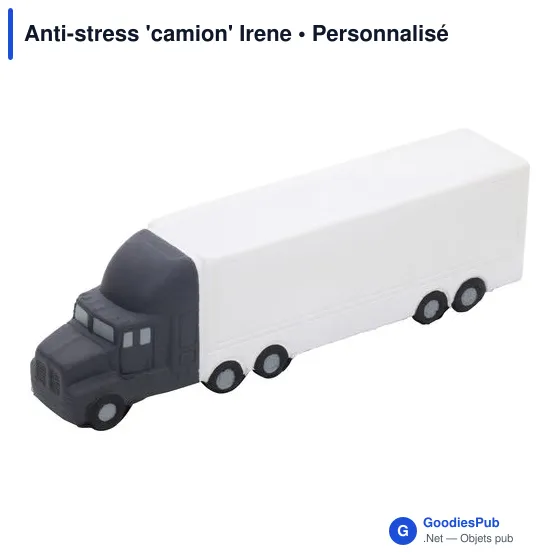 Anti-stress camion personnalisable avec logo - Irene - Image 2
