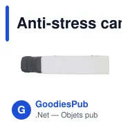 Anti-stress camion personnalisable avec logo - Irene - Miniature 3