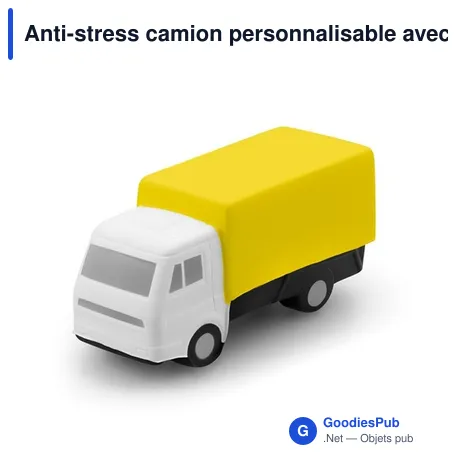 Anti-stress camion personnalisable avec logo - Lulia