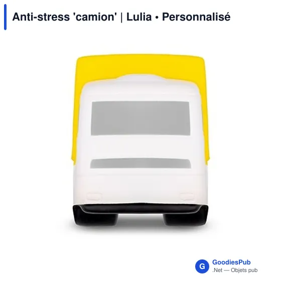 Anti-stress camion personnalisable avec logo - Lulia - Image 2