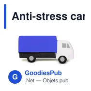 Anti-stress camion personnalisable avec logo - Lulia - Miniature 11